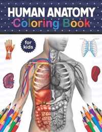 Human Anatomy Coloring Book For Kids