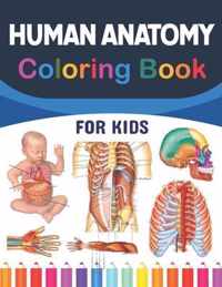 Human Anatomy Coloring Book For Kids