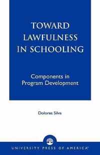 Toward Lawfulness in Schooling