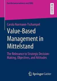 Value-Based Management in Mittelstand