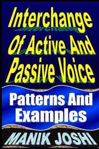 Interchange Of Active And Passive Voice