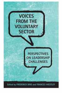 Voices from the Voluntary Sector