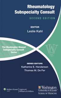 The Washington Manual of Rheumatology Subspecialty Consult