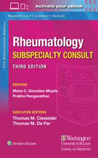 Washington Manual Rheumatology Subspecialty Consult