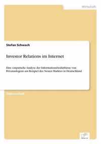 Investor Relations im Internet