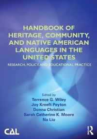 Handbook of Heritage, Community, and Native American Languages in the United States