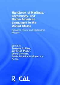 Handbook of Heritage, Community, and Native American Languages in the United States