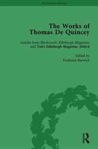 The Works of Thomas De Quincey, Part III vol 15