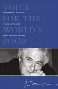 VOICES FOR THE WORLD'S POOR-SELECTED SPEECHES AND WRITINGS OF WORLD BANK PRESIDENT JAMES D WOLFENSOHN