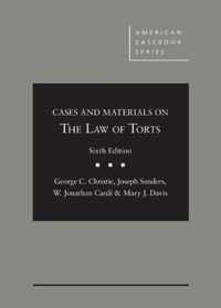 Cases and Materials on the Law of Torts