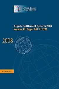 Dispute Settlement Reports 2008