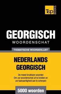 Thematische woordenschat Nederlands-Georgisch - 5000 woorden