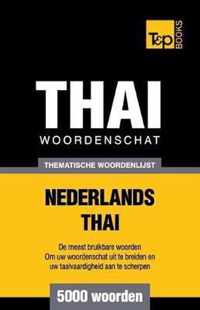 Thematische woordenschat Nederlands-Thai - 5000 woorden