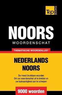 Thematische woordenschat Nederlands-Noors - 9000 woorden