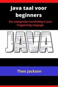 Java taal voor beginners