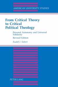 From Critical Theory to Critical Political Theology