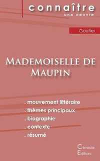 Fiche de lecture Mademoiselle de Maupin de Theophile Gautier (Analyse litteraire de reference et resume complet)