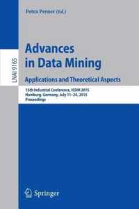 Advances in Data Mining Applications and Theoretical Aspects