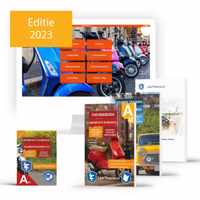 Theorieboek Rijbewijs Am 2023 Scooter met 25 Unieke Online Theorie-Examens en 2000 Oefenvragen - Bromfiets theorie oefenen 20 uur toegang + Praktijkbegeleiding