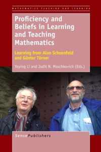 Proficiency and Beliefs in Learning and Teaching Mathematics