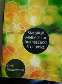 Statistical Methods for Business and Economics