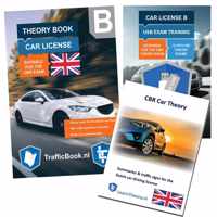 TheoryBookCar English 2022 including USB with 20 Test - Practise exams - and Summary