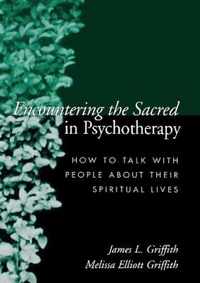 Encountering the Sacred in Psychotherapy