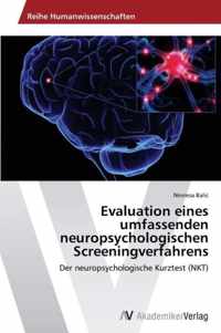 Evaluation eines umfassenden neuropsychologischen Screeningverfahrens