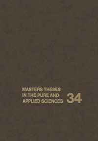 Masters Theses in the Pure and Applied Sciences