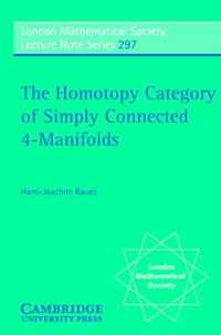 The Homotopy Category of Simply Connected 4-Manifolds