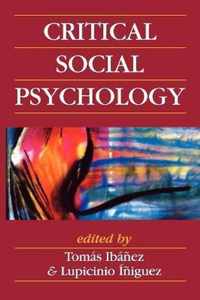 Critical Social Psychology