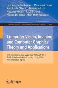 Computer Vision, Imaging and Computer Graphics Theory and Applications