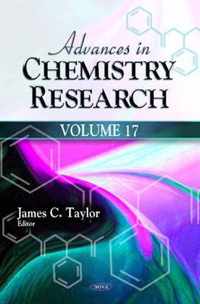 Advances in Chemistry Research