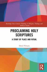 Proclaiming Holy Scriptures