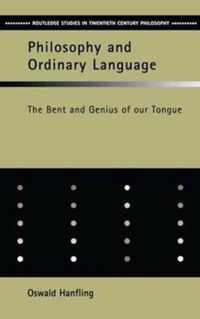 Philosophy and Ordinary Language