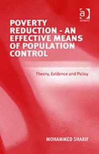 Poverty Reduction - An Effective Means of Population Control