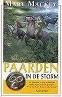 Paarden in de storm