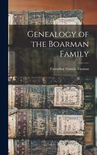 Genealogy of the Boarman Family