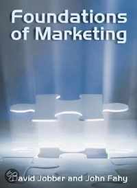 Foundations of Marketing