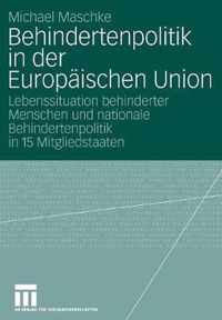 Behindertenpolitik in Der Europaischen Union