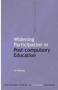 Widening Participation In Post-Compulsory Education