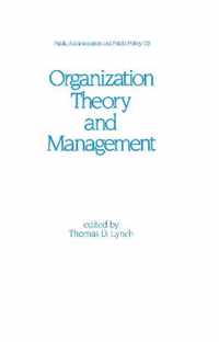 Organization Theory and Management