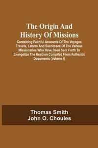 The Origin And History Of Missions