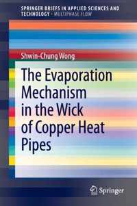 The Evaporation Mechanism in the Wick of Copper Heat Pipes