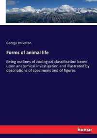 Forms of animal life