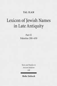 Lexicon of Jewish Names in Late Antiquity