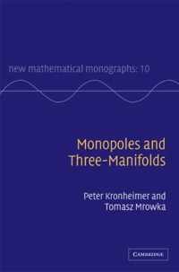 New Mathematical Monographs