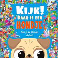 Kijk! Daar is een hondje