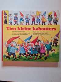 Tien kleine kabouters register kartonboek