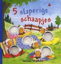 5 slaperige schaapjes